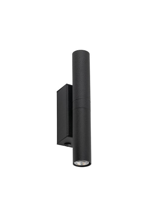TK Lighting Μοντέρνο Φωτιστικό Τοίχου με Ντουί G9 Μαύρο