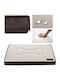 Welsti Orthopedic Mattress Dog Rectangle Orthopedic Beige 100x70cm