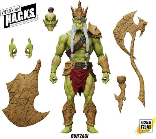 Vitruvian H.a.c.k.s Mighty Orc Sovran Bur'zagi Φιγούρα Δράσης