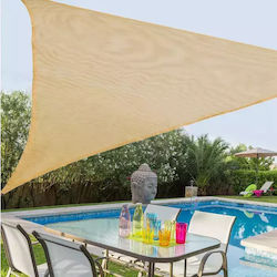LDK Living Outdoors Triunghiular Umbrela Sail Bej 3.5x3.5m LDK Living Outdoors Triunghiular Umbrela Sail Bej 3.5x3.5m