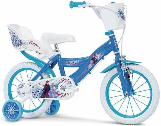 Frozen 14" Детски Велосипед BMX Син