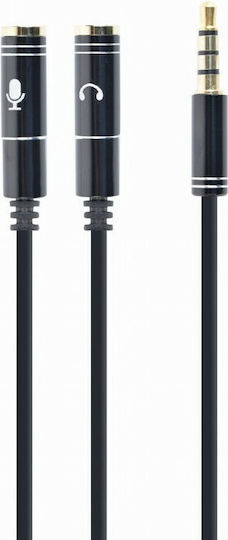Cablexpert Μετατροπέας 3.5mm male σε 3.5mm female 1τμχ CCA-417M