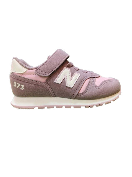 New Balance Παιδικά Sneakers με Σκρατς Ροζ