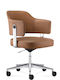 ErgoAction Lauren Office Chair With Tan Arms