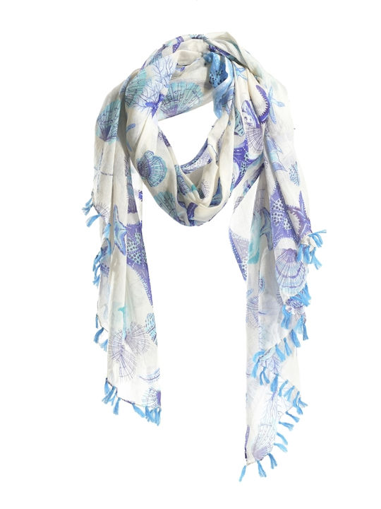 Ble Resort Collection Women's Scarf Blue