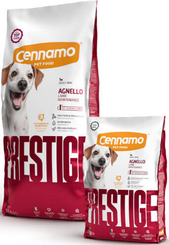 Cennamo 2kg Dry Food for Adult Dogs with Lamb