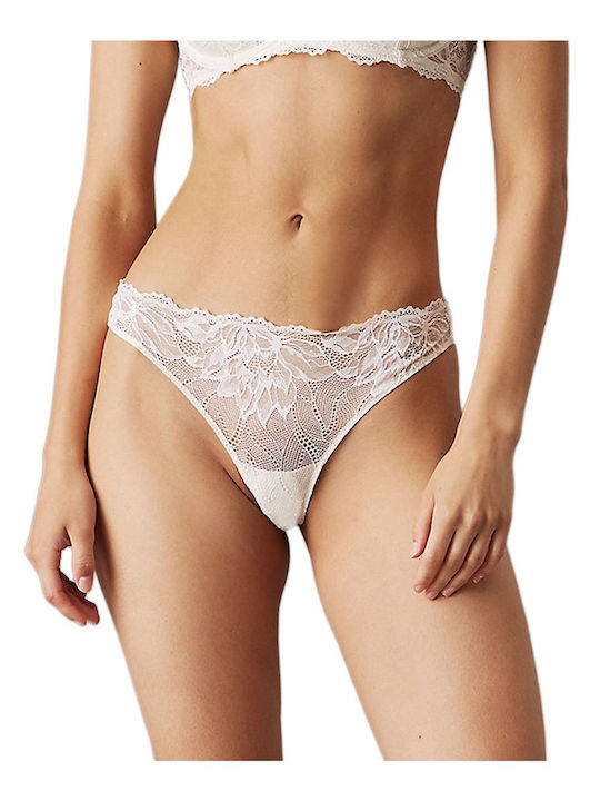 Calvin Klein Women's String Beige