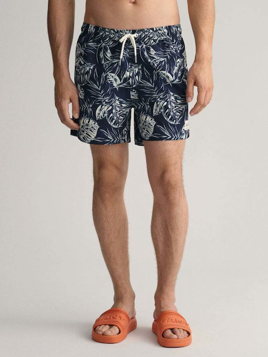 Gant Men's Swimwear Shorts Blue Floral