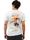 Pop Culture One Piece Ace T-shirt One Piece Λευκό Βαμβακερό Ace