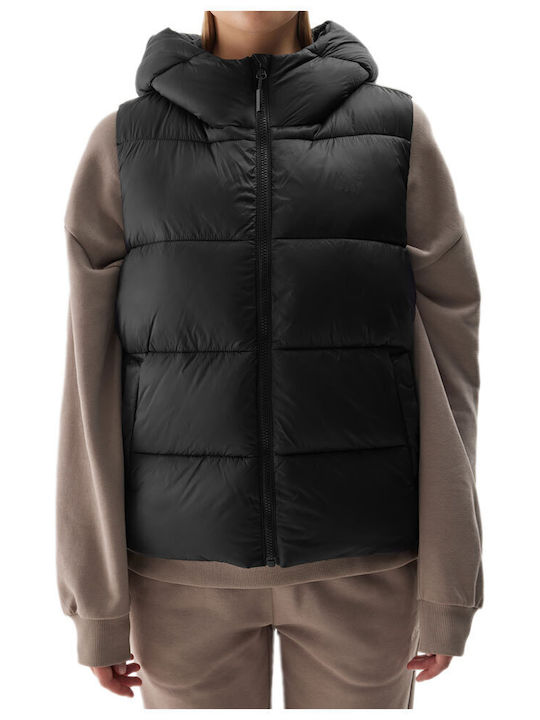 4F Women's Short Puffer Jacket for Spring or Au...