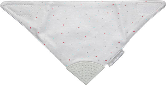 Canpol Babies Bandana Fabric with Hoop & Loop Fastener Grey