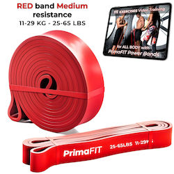 PrimaFit Λάστιχο Γυμναστικής Loop Κόκκινο 2.08m PrimaFit Λάστιχο Γυμναστικής Loop Κόκκινο 2.08m