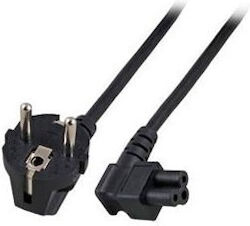 Power Cord 3xf C5 Angled Schuko Plug 1.80m Ak5005