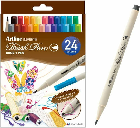 Artline Zeichenmarker 1mm Dünne Set 24Stück
