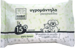 Madpet 15 Feuchttücher