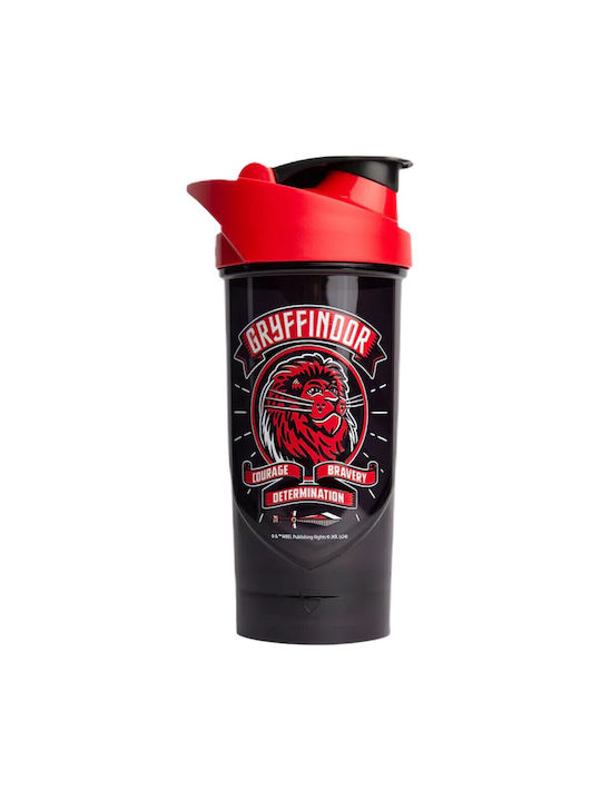 Shieldmixer Hero Pro Plastic Protein Shaker 700ml Black