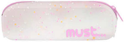 Silicone Barrel Pencil Case Must Focus Confetti 4 Colors