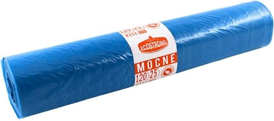 EcoStrong Торби за смет Капацитет 120л 110x70см 25 броя Сини