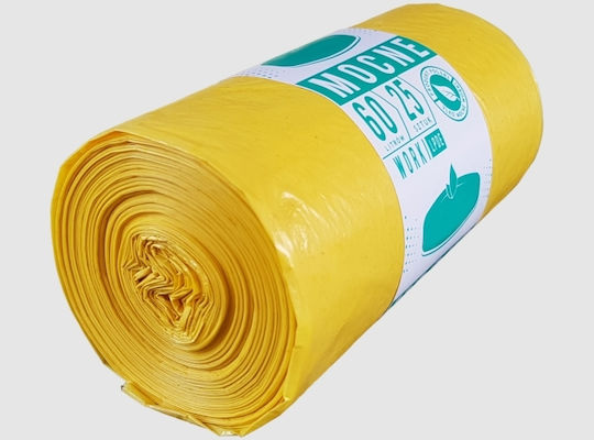 EcoStrong Sacuri De Gunoi Capacitate 60lt 72x60cm Galbene