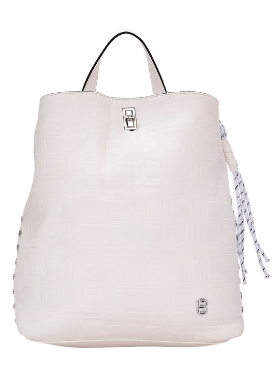 Bag to Bag Damen Tasche Rucksack Weiß