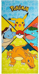 Premium 100% Cotton Beach Towel 70x140cm Pokemon