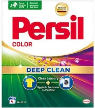 Persil Απορρυπαντικό σε Σκόνη για Χρωματιστά Ρούχα 0.24kg (4 Μεζούρες)