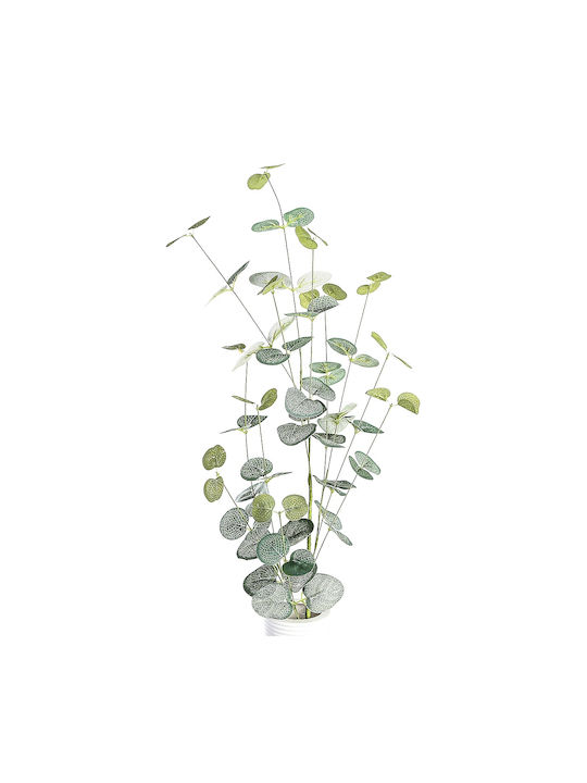 ArteLibre Artificial Decorative Branch Eucalyptus Green 1pcs