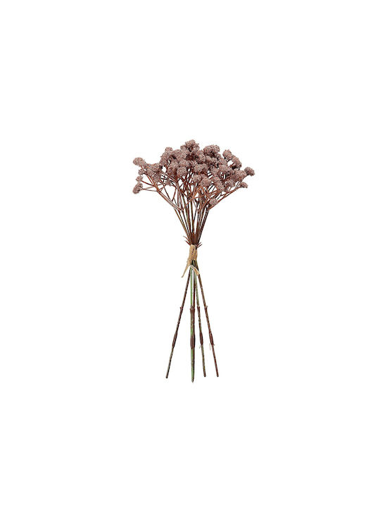 ArteLibre Bouquet of Artificial Flowers Brown 24cm 1pcs