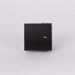 Eurolamp Wall Switch Black