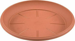 Et Plast 231437 Rotund Platou Pot Terracotta 41x41buc