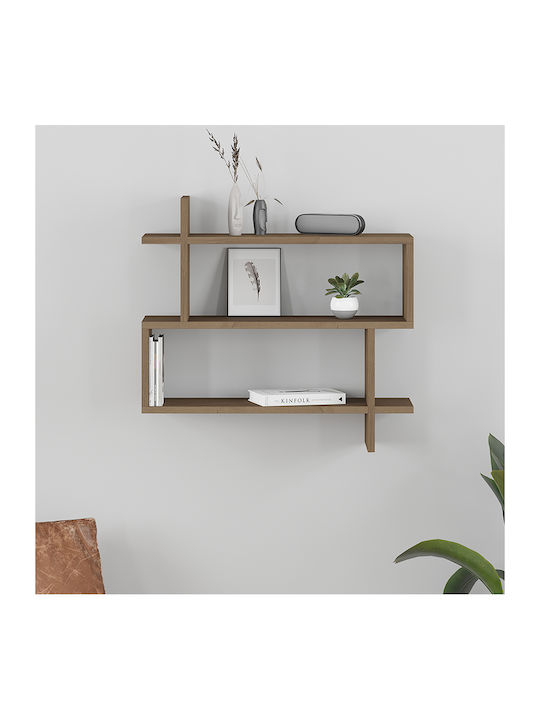 Рафт Стенен Paralel Open Walnut 70x22x65см.