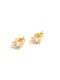 Loop Earrings Light Point Gold