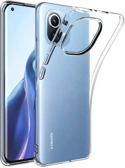 Back Cover Silicon Transparent (Xiaomi Mi 11 Pro)