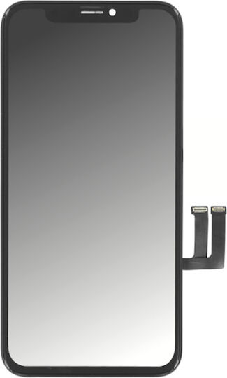 Οθόνη με Μηχανισμό Αφής και Πλαίσιο για iPhone 11 (Μαύρο)