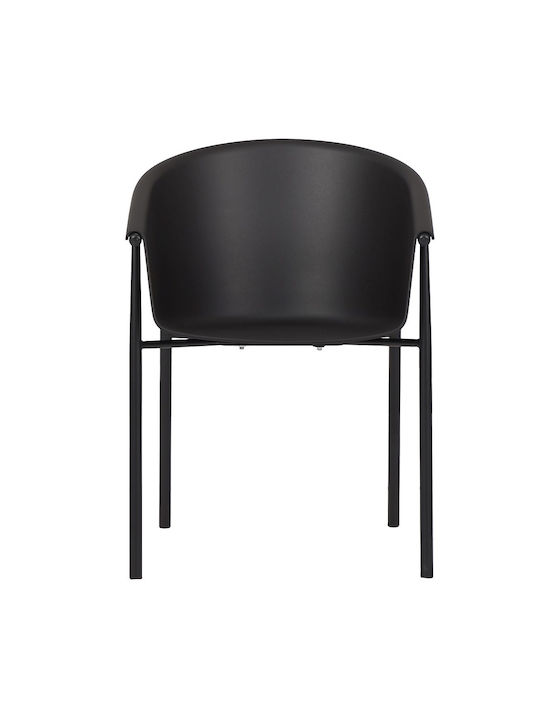 Envy Stühle Speisesaal Black 1Stück 80x57x59cm