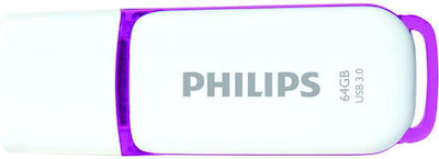 Philips Snow 64GB USB 3.1 Stick Rosa