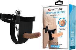 Pretty Love Vibrating Strap-on Harness Harness Briefs Draven Strap-on 6.8'' Dildo Vibration