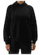 4F Women's Hooded Sweatshirt Black