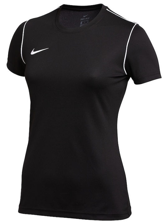 Nike Park 20 Γυναικείο Αθλητικό T-shirt Dri-Fit Μαύρο