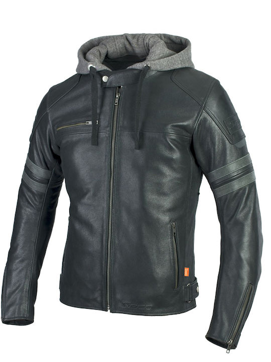 Seca Hornet Ii Winter Men's Riding Jacket Leather Black