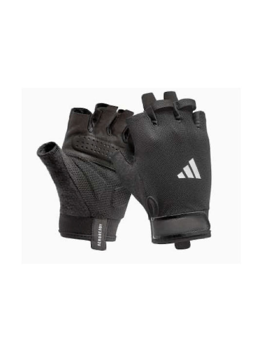 adidas Training Ανδρικά Αθλητικά Γάντια Γυμναστηρίου Μαύρα