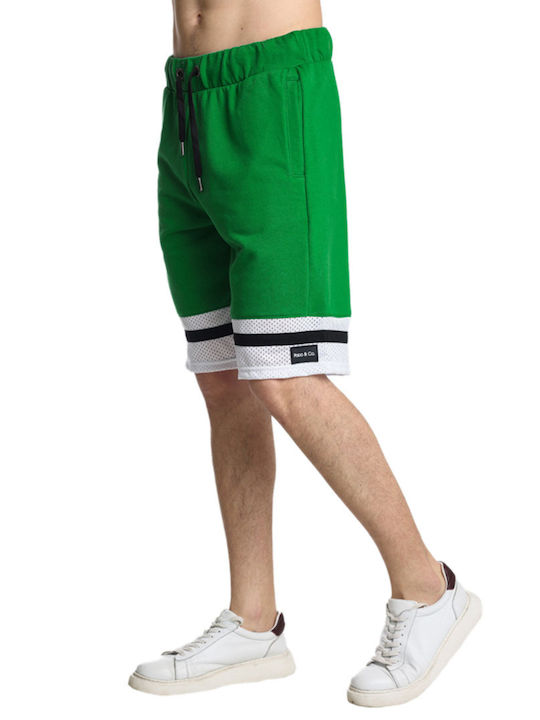 Paco & Co Men's Athletic Shorts GREEN