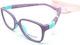 Fisher Price Children's Plastic Eyeglass Frame Purple FPVN006 VLT