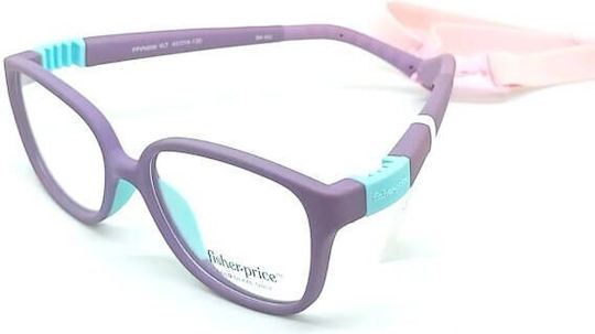 Fisher Price Children's Plastic Eyeglass Frame Purple FPVN006 VLT