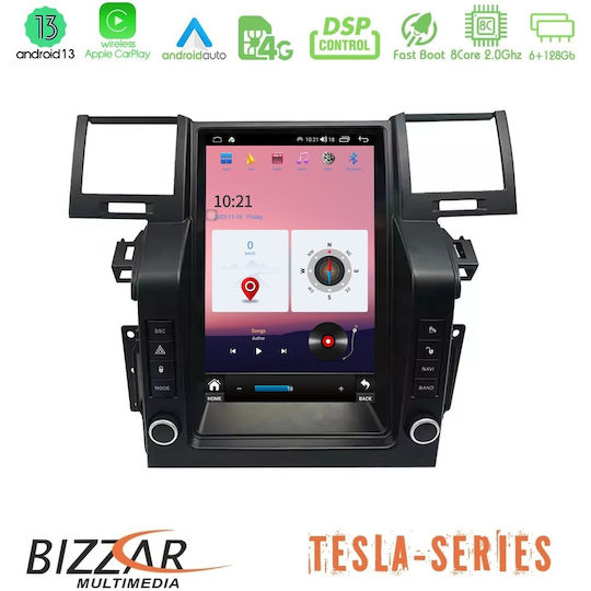 Bizzar Автомобилна Аудио Система (Блутут/USB/WiFi/GPS/Apple-Carplay/Android-Auto) с Тъчскрийн 12.1"