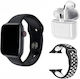 Remax Q8 & Earbuds Smartwatch με Παλμογράφο (Μα...