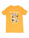 Name It Παιδικό T-shirt Πορτοκαλί