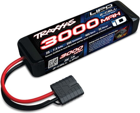 Traxxas Батерия Li-Po 7.4V 3000mAh 20C 2S iD за RC превозно средство