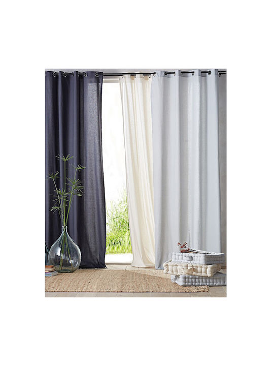 La Redoute Interieurs Vorhang mit Bleistiftfalten Weiß 324054689_749_26 135x220cm