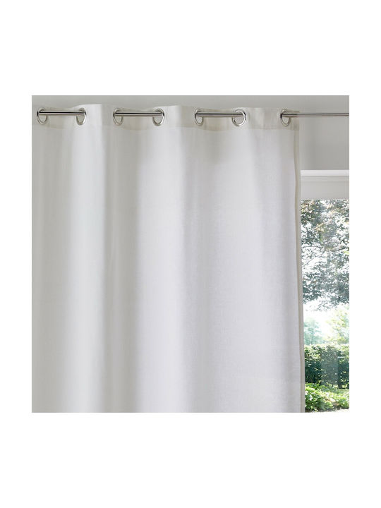 La Redoute Interieurs Vorhang mit Grommet Weiß 324054701_10465_55 135x260cm
